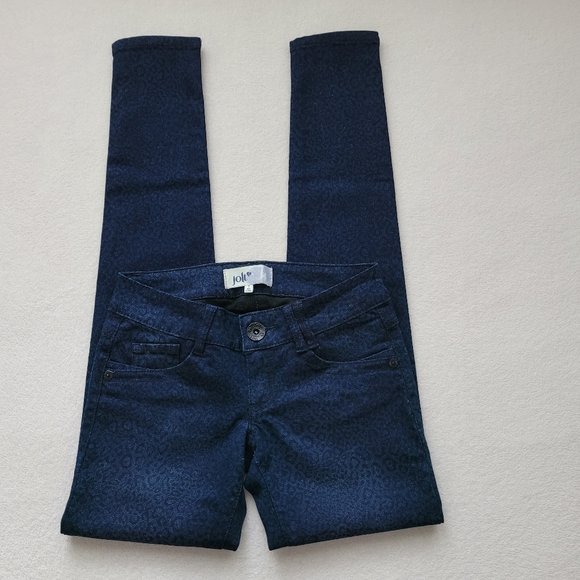 Jolt | NWOT Leopard Print Blue-on-Blue Women's Small Jeans - Picture 11 of 13